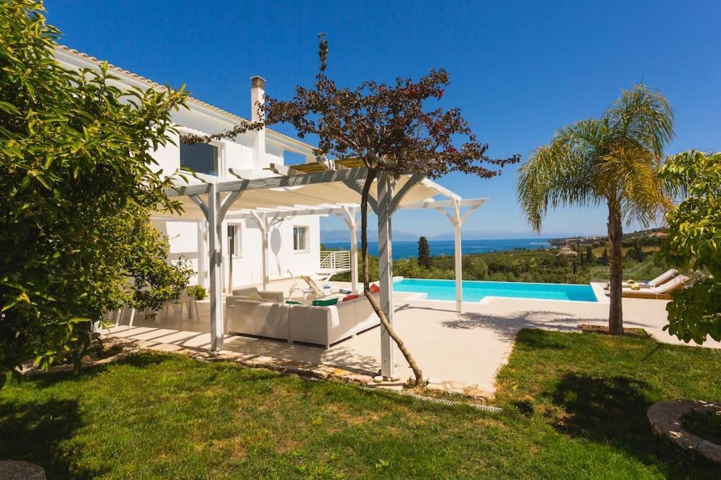 Koroni - Villa Merkouri - Entire Villa With Panoramic View Екстер'єр фото