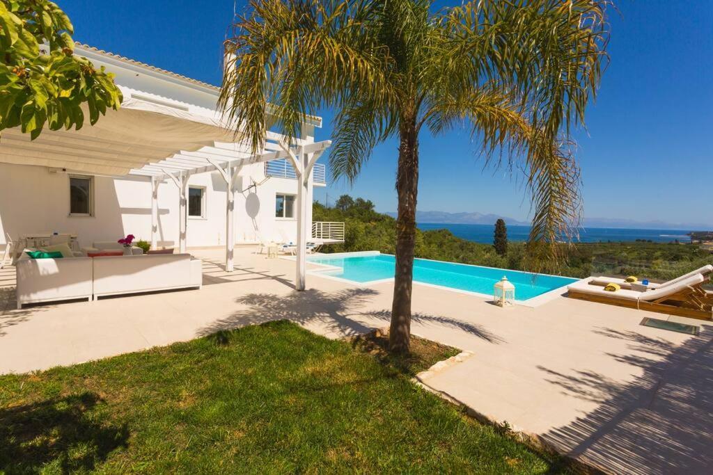 Koroni - Villa Merkouri - Entire Villa With Panoramic View Екстер'єр фото